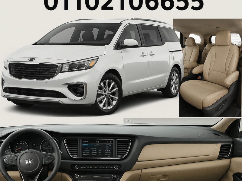 Kia Carnival 2025 Rental: Your Premier 7-Seater VIP Airport Transfer in Cairo!