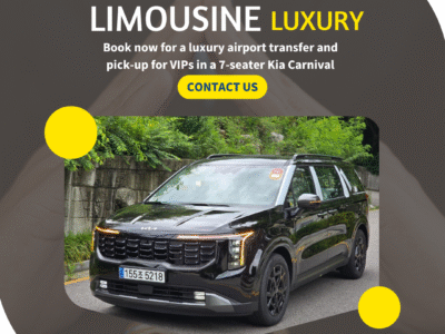 Exclusive Offer: Kia Carnival 2025 VIP Luxury Van Rental with Driver – 30% OFF!