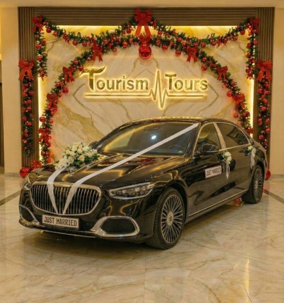 ليلة العمر بهيبة الملوك.. إيجار مرسيدس مايباخ للزفاف!