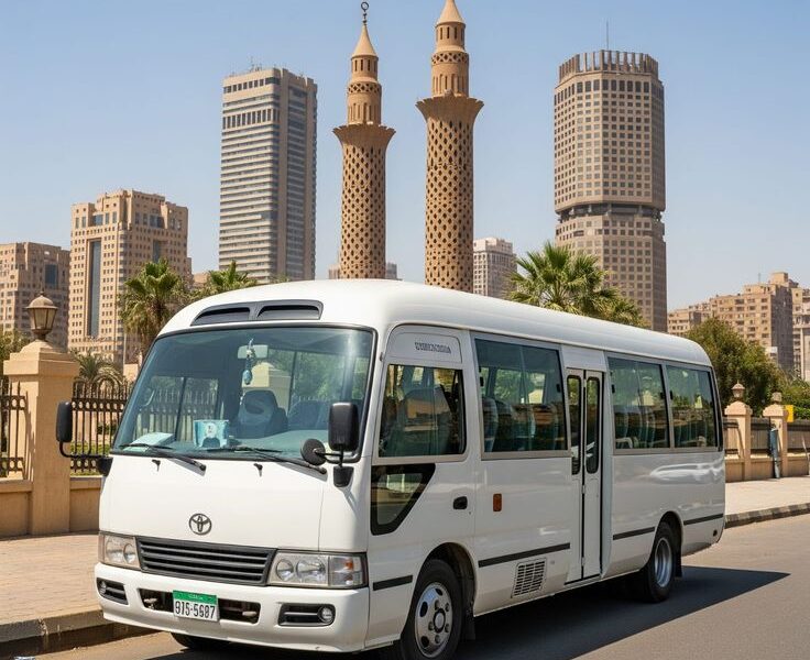 إيجار تويوتا كوستر 21 راكب VIP - رفاهية الرحلات الجماعية