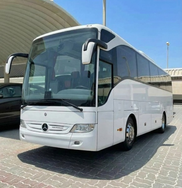 سافر ببرستيج الملوك.. إيجار أتوبيس مرسيدس 50 راكب VIP!