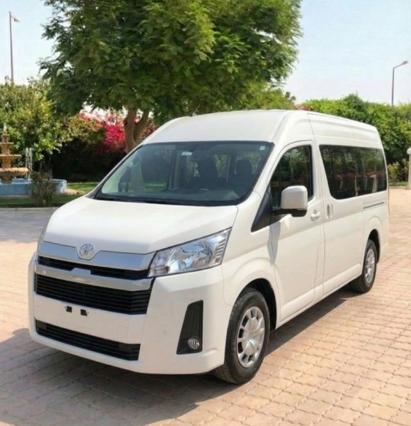 راحة السفر والأمان.. إيجار تويوتا هايس 14 راكب السياحي! 🚐