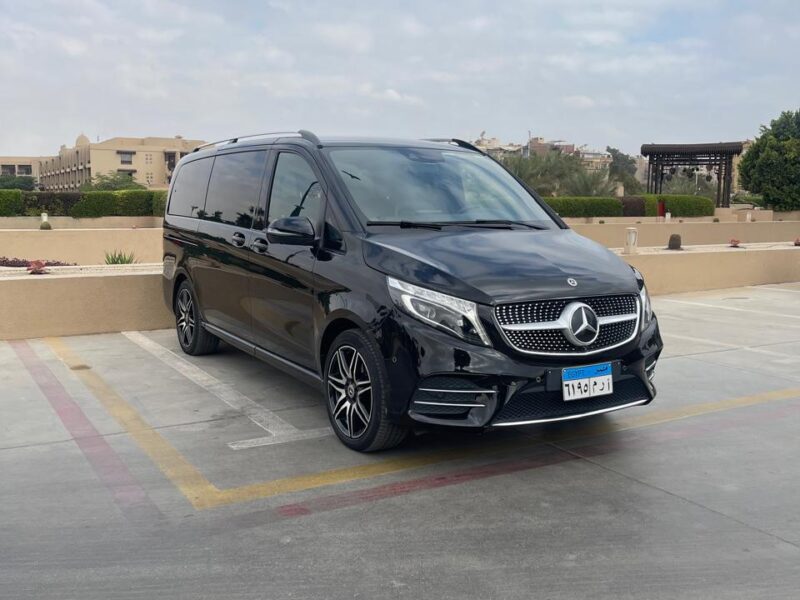 مرسيدس V250 موديل حديث للايجار - رفاهية الـ VIP في جراج العرب | 01101727711