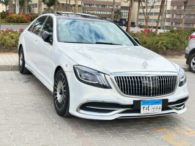 حجز مرسيدس S-Class بالسائق في مصر | ليموزين الوفود الرسمية وحفلات الزفاف VIP | ليموزين بداية