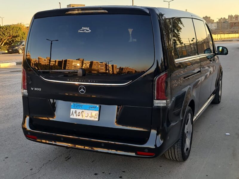 Rent Mercedes V300 with driver for premium, stylish group transfers.