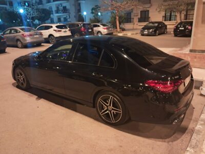 Book Now: Premium Mercedes C180 Cairo Airport Reception + Chauffeur Discount!