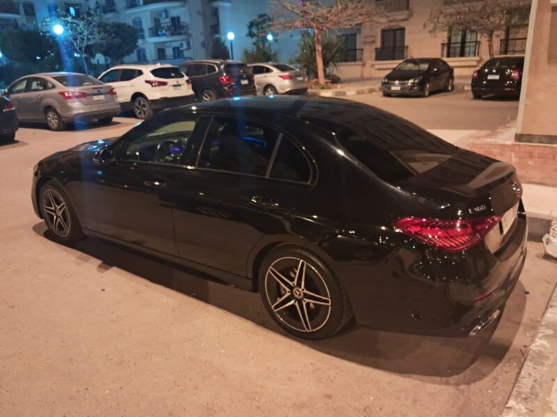 "Book Now: Elegant C180 with Driver to Marriott Mena House!"