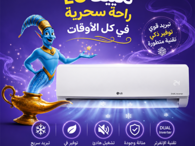 سعر تكييف ال جي 2.25 حصان انفرتر بارد