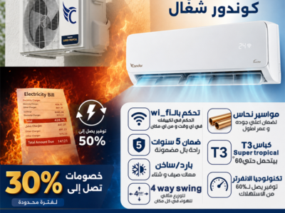 مميزات تكييف كوندور:
