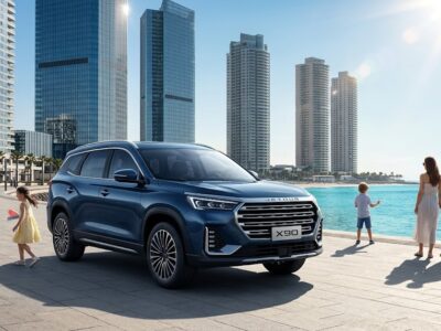 Jetour X90 Rental with Chauffeur for New Alamein and North Coast Luxury Trips
