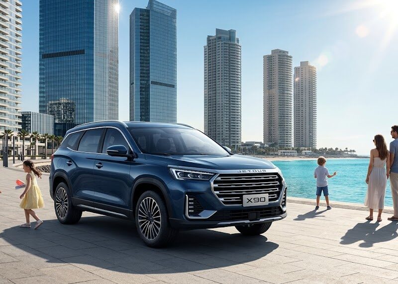 Jetour X90 Rental with Chauffeur for New Alamein and North Coast Luxury Trips