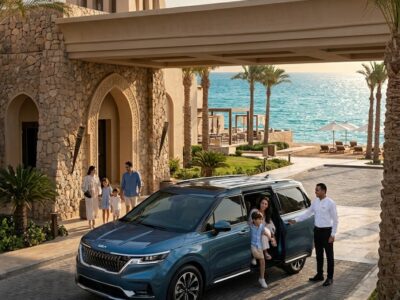 2026 Kia Carnival Rental with Professional Chauffeur from Cairo Airport to Hurghada – Comfortable Family Transportation in Egypt