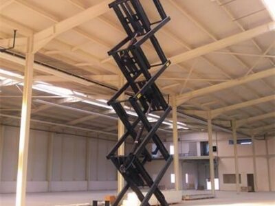 Renting all electric scaffolding