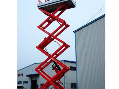 Renting all electric scaffolding