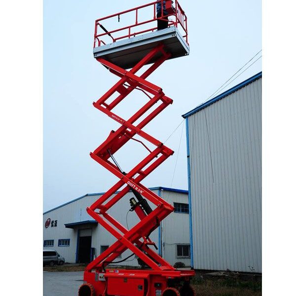 Renting all electric scaffolding