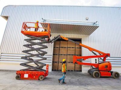 روافع شوكيه وكرينات للايجار