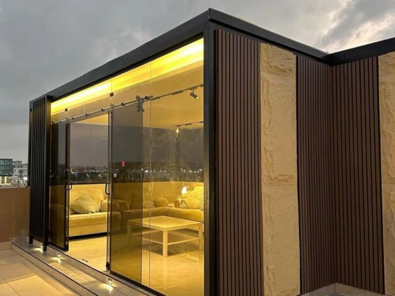 تركيب غرف زجاجية الرياض | أفضل مؤسسة تصميم غرف زجاج 0551033861