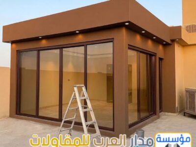 تصميم وتنفيذ ملاحق اسمنت بورد وساندوتش بانل بالرياض |0551033861