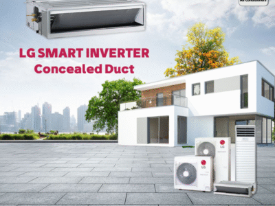 وقتك دلوقتي تقتني تكييفات ال جي كونسيلد داكت انفرتر بسعر ميتفوتش