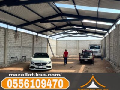 إنشاء هناجر ومستودعات ساندوتش بانل بجودة عالية في مكة والطائف | 0556109470