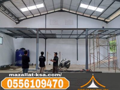 إنشاء هناجر ومستودعات ساندوتش بانل بجودة عالية في مكة والطائف | 0556109470