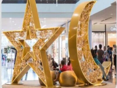 انارة واعمدة ديكوريه واعمدة شوارع وكشافات وفوانيس ومجسمات جماليه