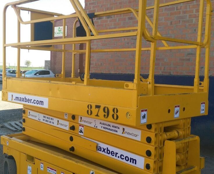 سيزر لفت للايجار 8متر 10 متر 12 متر 14 متر 16متر سيزر لفت للإيجار في الدمام – Scissor lift for rent in Dammam