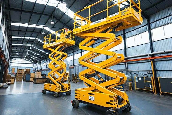 سيزر لفت للايجار 8متر 10 متر 12 متر 14 متر 16متر سيزر لفت للإيجار في الدمام – Scissor lift for rent in Dammam