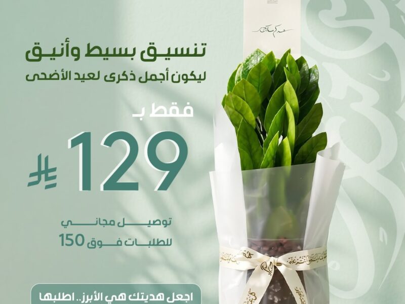 هدايا نباتات العيد من موطن النباتات