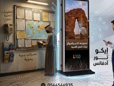 شاشة عرض طولية وجهين احترافية 55 بوصة ضد الكسر والسوائل طباعة الشعار واللون رخصة دائمة