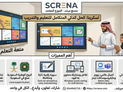 شاشة سبورة ذكية تفاعلية 65 بوصة شاشة لوحية للاجتماعات - والتدريب والفصول الدراسية