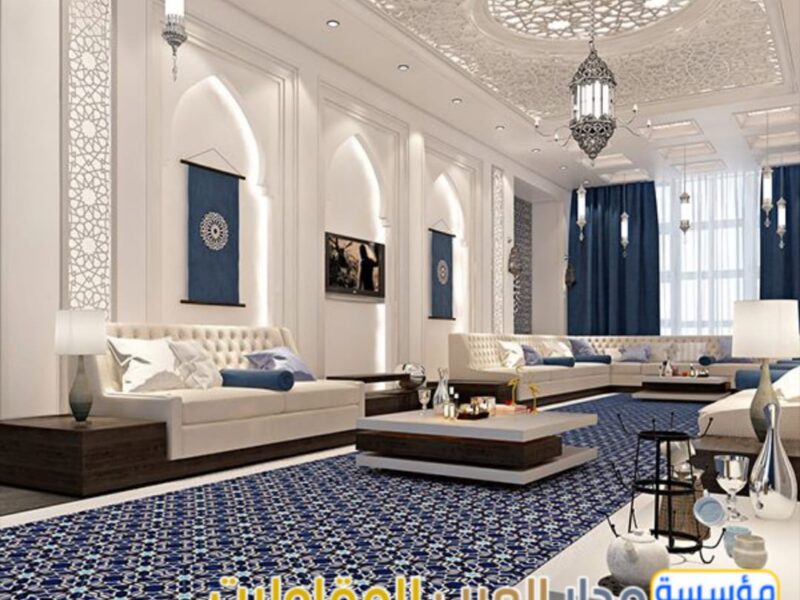 تشطيب مجالس عربية ومودرن بالرياض مع بناء ملاحق خارجية فاخرة | 0551033861