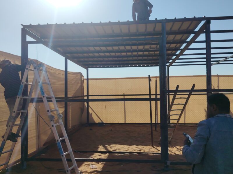 حداد مظلات سوتر مستودعات شبوك