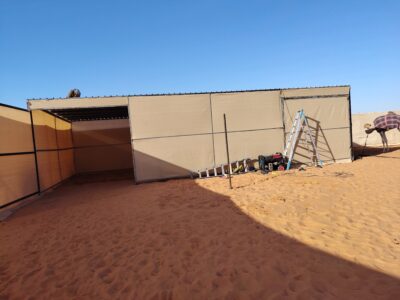 حداد مظلات سوتر مستودعات شبوك