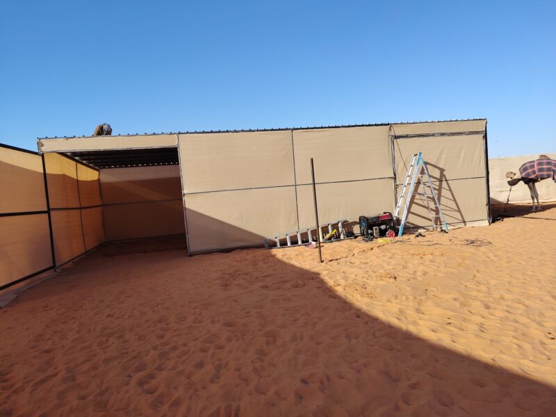 حداد مظلات سوتر مستودعات شبوك