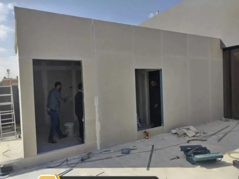بناء ملاحق اسمنت بورد في الرياض | تنفيذ احترافي 0554707955
