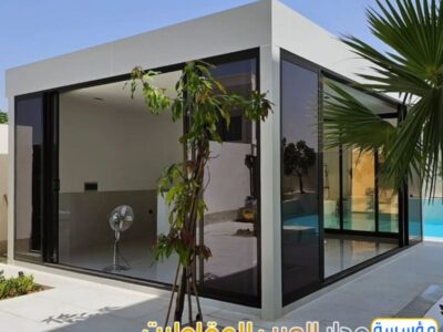 بناء ملاحق خارجية ومجالس في الرياض | تصميم وتنفيذ ملاحق مودرن 0551033861