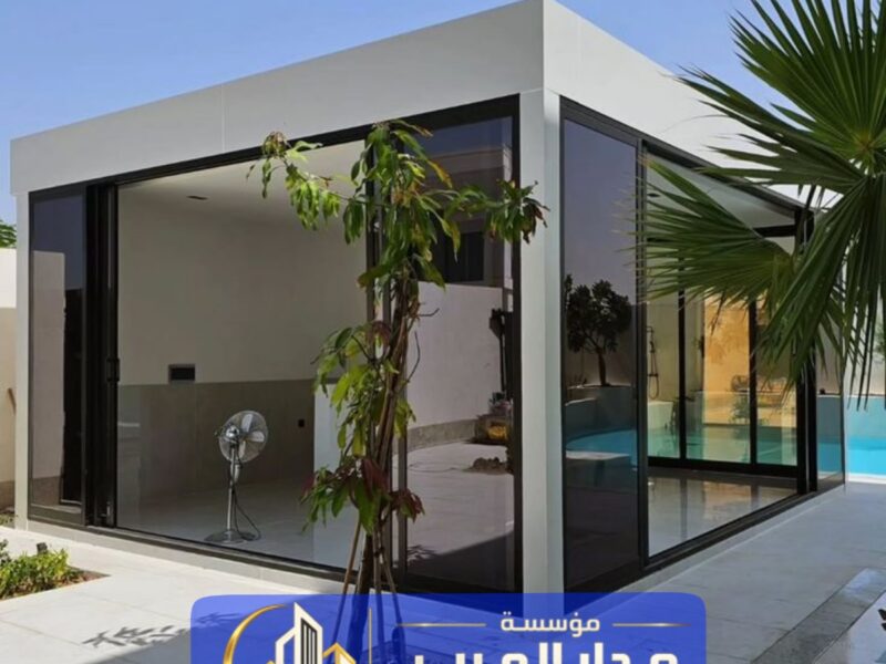 تنفيذ ملحق ساندوتش بانل حسب المساحة 0551033861