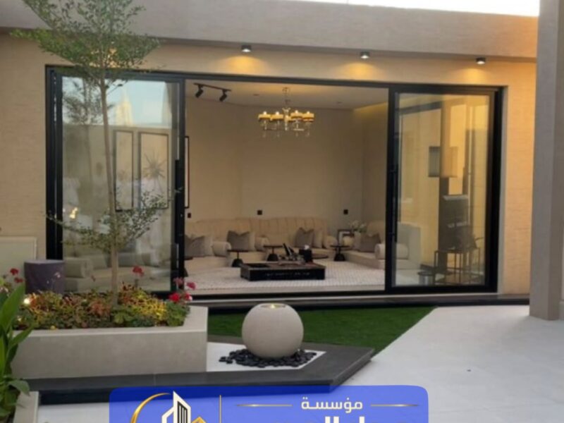 بناء ملحق خارجي بالحوش في الرياض | مقاول ملاحق 0551033861