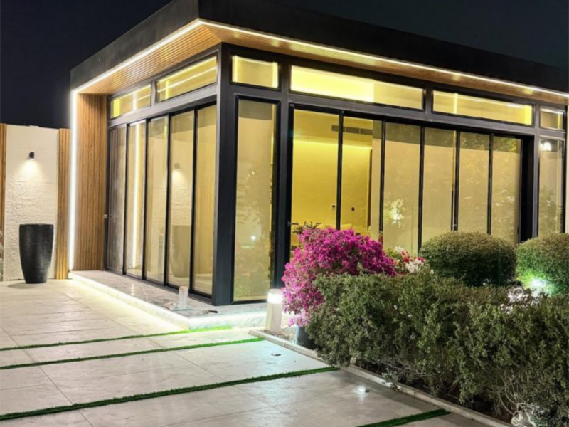 بناء ملحق خارجي بالحوش في الرياض | مقاول ملاحق 0551033861