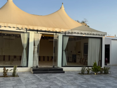 تركيب خيام مودرن بواجهات زجاجية في الرياض 0551033861