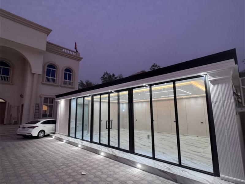 ملاحق ساندوتش بانل في الرياض - حل عملي للمساحات الخارجية 0551033861