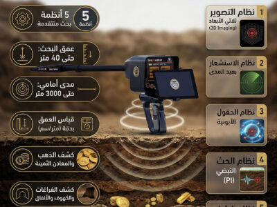 ديب سيكر Deep Seeker | جهاز كشف الذهب والكنوز