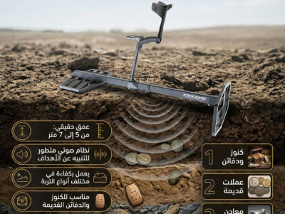 جهاز كشف الذهب والمعادن اكستريم هانتر