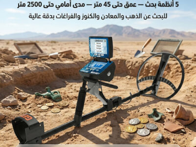 أقوى أجهزة كشف الذهب تيتان جير 1000 الألماني