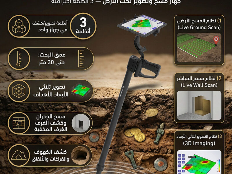 جهاز كشف الذهب يو اى جى جراوند سكانر