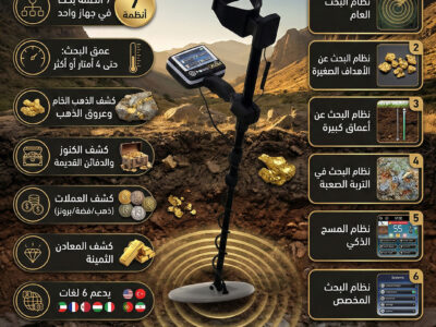 جهاز كشف الذهب يو أي جي جولد ديجر