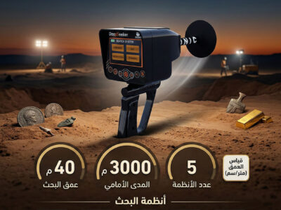احدث اجهزة كشف الذهب والدفائن ديب سيكر