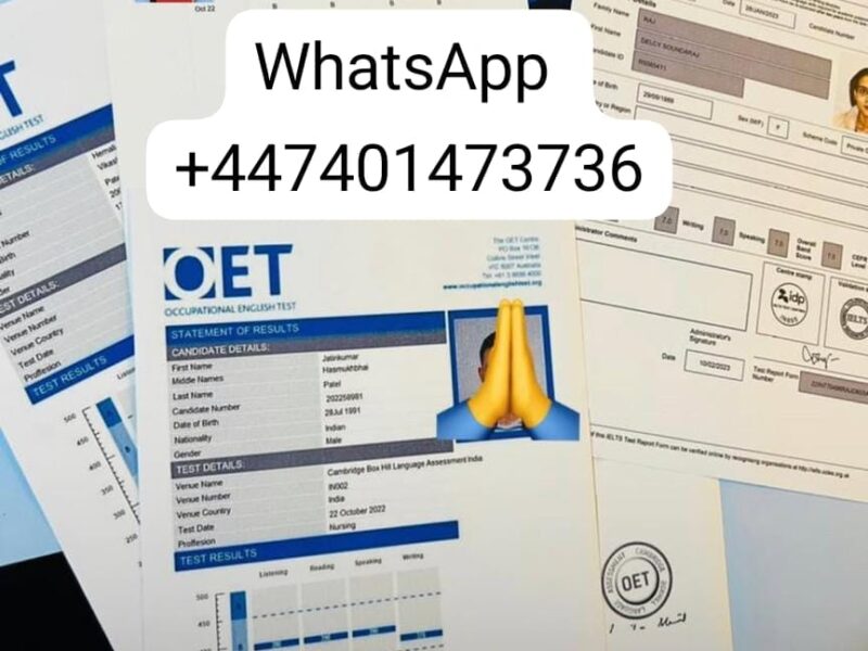 Get Passport, IELTS, TOEFL, PTE,GEOTHE,OET,NCLEX WhatsApp: +447401473736
